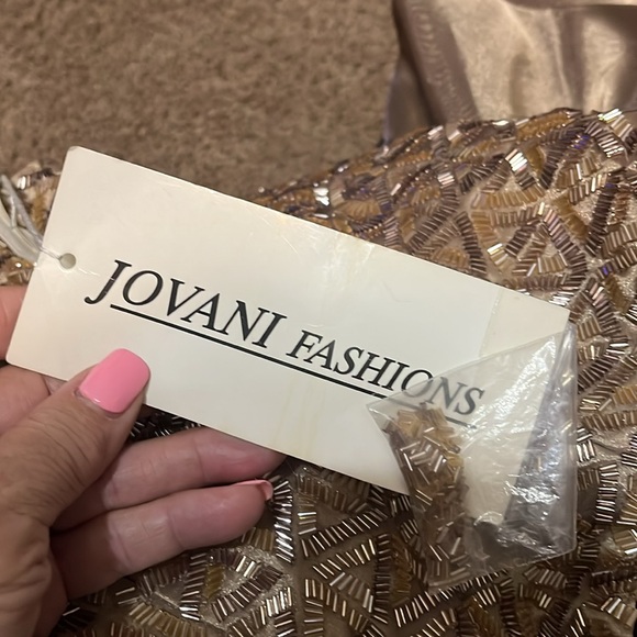 Jovani beaded gown size 4 new with tags - Picture 5 of 11
